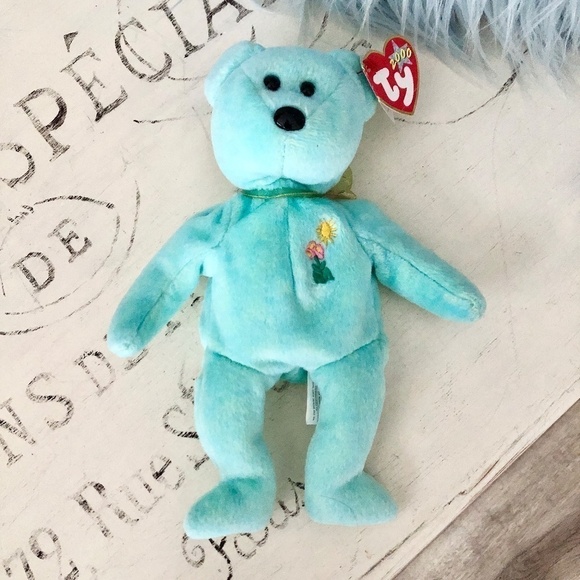 TY Beanie Baby, Ariel, Bear, Vintage, 2000, Nice Condition - Picture 5 of 12